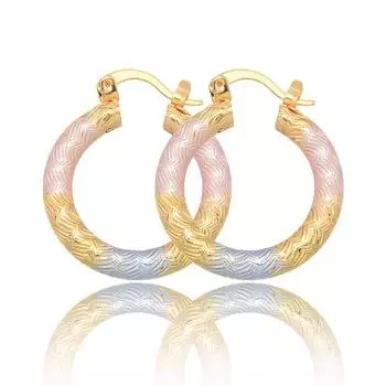 Круглые цветные маленькие серьги-кольца из металла холодный ветер классика новый тренд модные серьги-кольца для женщин