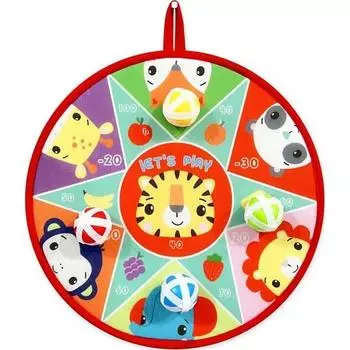 Круглые двухсторонние дротики Fisher-Price, популярная корейская игра