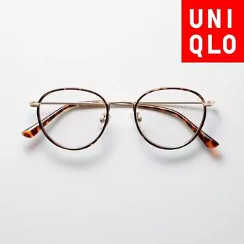 Круглые комбинированные солнцезащитные очки Uniqlo Japan