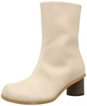 Круглые короткие ботинки RWGS224507 BEG [Furfur]