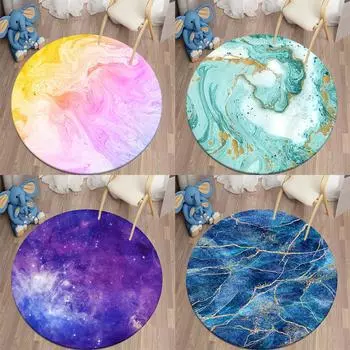 Круглые коврики для детской комнаты, коврики для гостиной, домашний декор, напольные коврики, коврики для спальни, домашний декор для кухни, круглые коврики 40cm