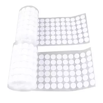 Круглые крючки и петли, долговечные, прочные, самоклеящиеся ленты с точками, наклейки с маленькими точками, ленты