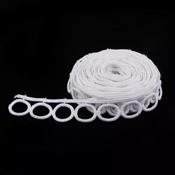 Круглые кружевные аппликации для свадебной одежды 3 см