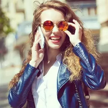 Круглые металлические очки в стиле стимпанк, готические ретро-очки для мужчин и женщин, модные круглые очки, винтажные солнцезащитные очки