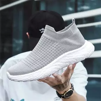 Круглые наконечники серые спортивные туфли мужские повседневные мужские туфли Teni мужские кроссовки класса люкс новые быстрые кроссовки What s Athletic 5