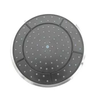 Круглые насадки из АБС-пластика, легко чистятся, долговечный распылитель для ванной комнаты, прочный, устойчивый к ржавчине, легко устанавливается