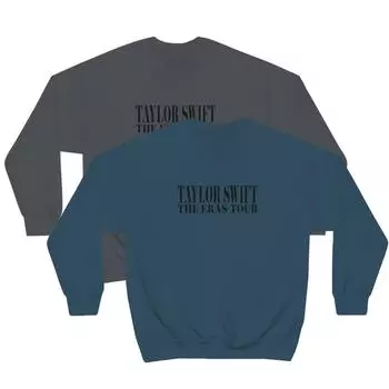 Круглые ожерелья с буквенным принтом, модные, универсальные, с длинным рукавом, свободные топы, толстовки L чёрный