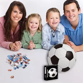 Круглые пазлы для взрослых 1000 деталей Большая игра Интересные игрушки Персонализированный подарок белый