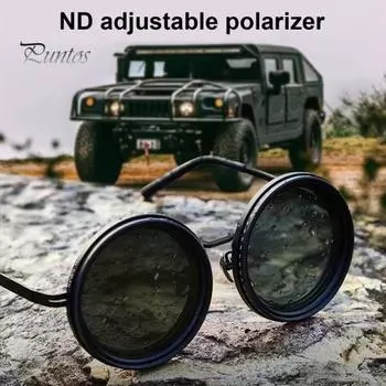 Круглые поляризованные очки с линзами из нейтрального фильтра, 1-9 передач, регулируемые солнцезащитные очки с защитой от ультрафиолета, для мужчин, для пляжа, рыбалки, вождения, езды на велосипеде, очки для очков серебряный