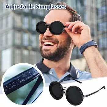 Круглые поляризованные очки Солнцезащитные очки