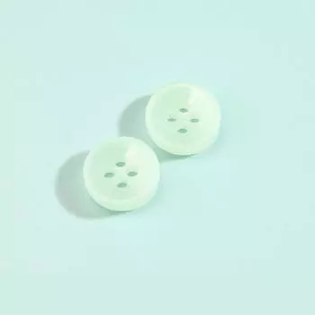 Круглые пуговицы для рубашек, мужская и женская одежда, рубашка, кардиган, шифоновая рубашка, маленькие пуговицы, универсальные высококачественные аксессуары из смоляных пуговиц 7 #light green * 11mm * round
