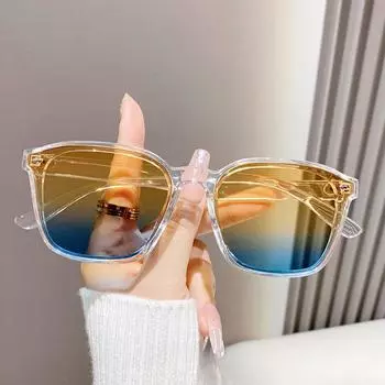 Круглые рисовые гвозди в большой коробке. Простые высококачественные женские солнцезащитные очки Sense. Модные солнцезащитные мужские солнцезащитные очки.