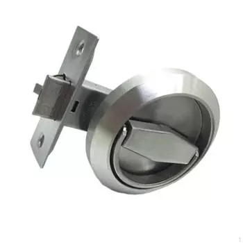 Круглые ручки, кольца, ручки замка, детали дверной ручки, утопленная ручка из нержавеющей стали, уличная ручка Single Lock