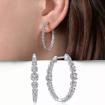 Круглые серьги с цирконами для женщин, серьги с индивидуальным дизайном, модные нишевые модели для повседневного ношения