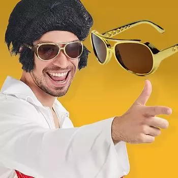 Круглые солнцезащитные очки, модные мужские очки в стиле хип-хоп, золотистые солнцезащитные очки для женщин, очки с двойным лучом, аксессуары для костюмов