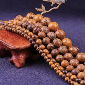 Круглые свободные бусины из натурального бронзового камня 4, 6, 8, 10, 12 мм, размер выбора для изготовления ювелирных изделий 4mm 89pcs