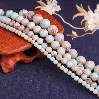 Круглые свободные бусины из натурального камня Шушань, длина нити 15 дюймов, диаметр 4, 6, 8, 10 мм, размер на выбор для изготовления ювелирных изделий 4mm 89pcs