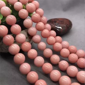 Круглые свободные бусины-разделители из халцедона для изготовления ювелирных изделий своими руками браслет с подвесками 6/8/10 мм 6mm-30pcs