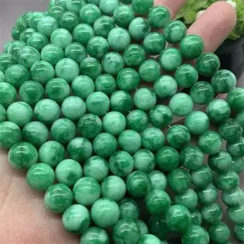 Круглые свободные бусины-разделители из камня Токантинс для изготовления ювелирных изделий своими руками, браслет с подвесками 6/8/10 мм 6mm-30pcs