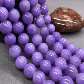 Круглые свободные халцедоновые разделительные бусины для изготовления ювелирных изделий своими руками браслет с подвесками 6/8/10 мм 6mm-30pcs