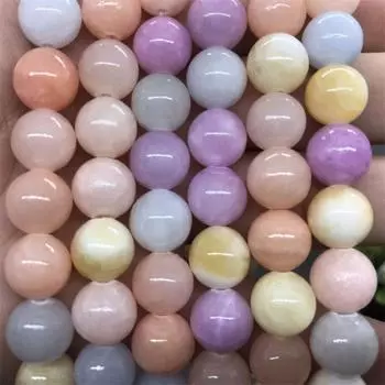Круглые свободные халцедоновые разделительные бусины для изготовления ювелирных изделий своими руками браслет с подвесками 6/8/10 мм 6mm-30pcs