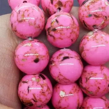 Круглые свободные золотые нити ракушки каменные разделительные бусины для изготовления ювелирных изделий своими руками браслет с подвесками 6/8/10 мм 6mm-30pcs