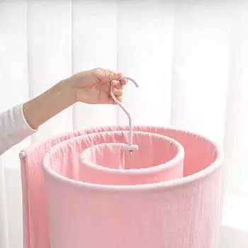 Круглые вешалки для сушки одеял, простыней и комплектов простыней для балконов, современные простые бесшовные вращающиеся бытовые сушилки из нержавеющей стали