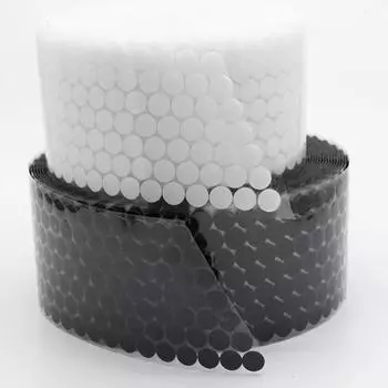 Круглые застежки-липучки для самодельных тихих книг