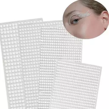 Круглые жемчужные наклейки Наклейка для глаз и лица 3mm