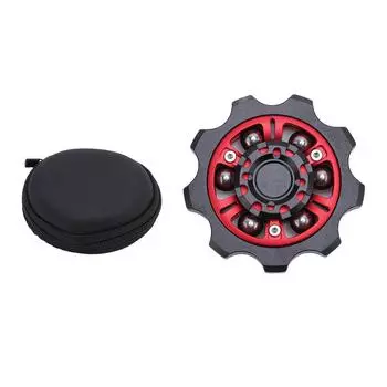 Круглый 6-бусинный пальчиковый гироскоп, игрушка из алюминиевого сплава, портативная игрушка для пальцев, для офиса путешествий