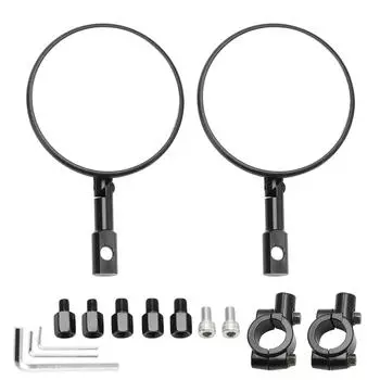 Круглый 7/8 Руль Зеркало M8 M10 Зеркала заднего вида Универсальные Для Супербайка