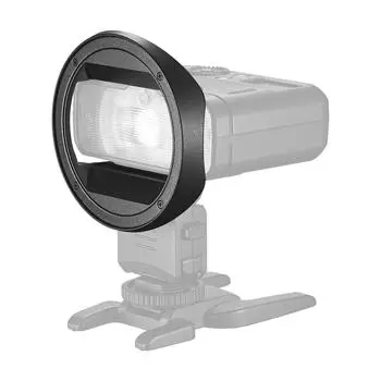 Круглый адаптер Godox MF-CB для Macro Flash Godox MF12 серии AK-R1 Аксессуары чёрный