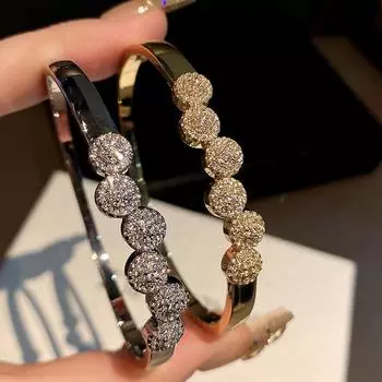 Круглый браслет Heavy Industry для женщин с легким роскошным и высококачественным шармом 17CM