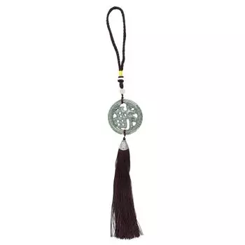 Круглый брелок фарфоровые бусины DIY привлекательный декоративный практичный милый стиль подвесная кисточка