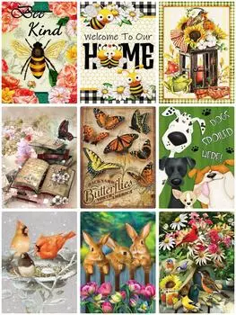 Круглый Diy Алмазная картина Наборы для вышивки крестом Мозаика Алмазная вышивка 3d Картина Подарок Домашний декор Full Round 20x30CM