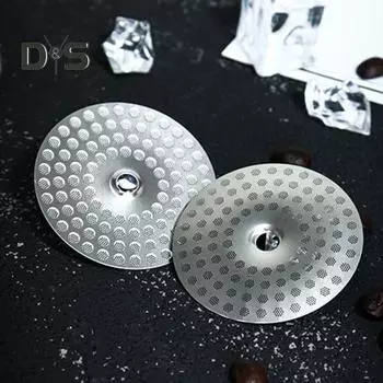 Круглый фильтр для кофе, сетчатый фильтр для идеальной экстракции, прочный многоразовый фильтр для кофемашины Breville BES900/860XL/810BSS