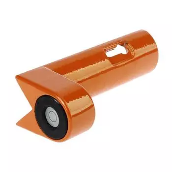 Круглый флакон из литого под давлением алюминиевого стержня с пузырьковым уровнем 90 градусов для призмы