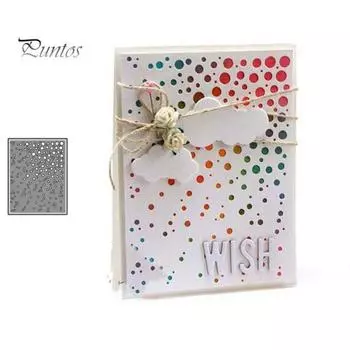 Круглый фон с отверстием, металлические штампы, сделай сам, скрапбук, бумажная карта, ремесленный трафарет серебряный