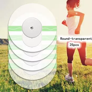 Круглый клейкий патч Датчик безопасности Прозрачные прозрачные крышки Прозрачные