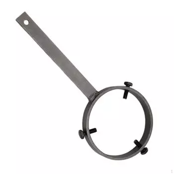 Круглый ключ для сцепления маховика мотоцикла, держатель звездочек ротора, черный, внутренний диаметр 4,7 дюйма