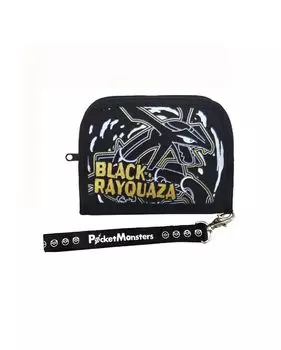 Круглый кошелек Pokemon Black PM 4172 BK [Черный Рейкваза]