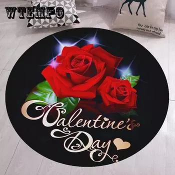 Круглый ковер 3d печатный ковер для гостиной, спальни, детский ковер 60cm
