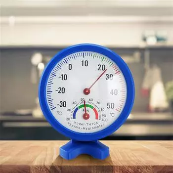 Круглый крытый наружный гигрометр измеритель влажности температуры One Size