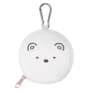 Круглый мешочек K Company Sumikko Gurashi с карабином xx CKMP1-SG H9.4 W9.4 D2.5cm