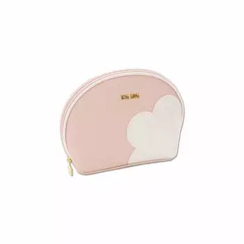Круглый мешочек с термоусадочной нашивкой Daisy Patch L В13 x Ш18 x Г6 см, розовый [Marie Quant] розовый