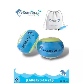 Круглый надувной рукав для плавания (л) 4-14 лет