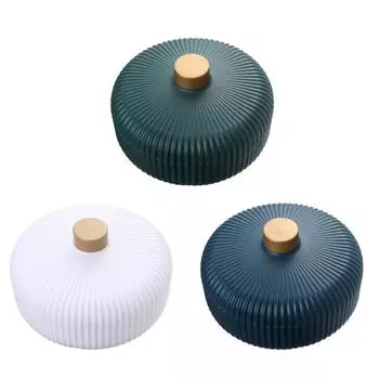 Круглый пластиковый поднос с крышками, раздельные тарелки, контейнеры для хранения, сервировочное блюдо для закусок и фруктов