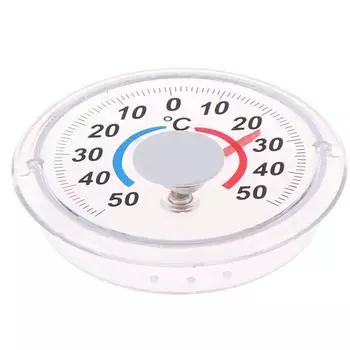 Круглый пластиковый термометр для дверей и окон Наружный термометр для окон и дверей