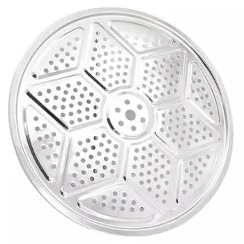 Круглый поддон для пароварки, пароварочная пластина из нержавеющей стали 304 15.5cm