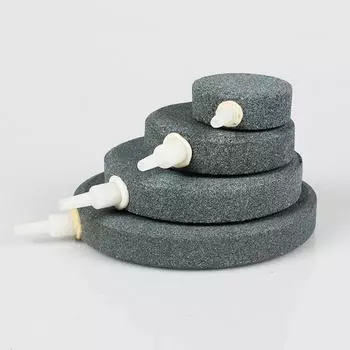 Круглый пузырьковый насос для пруда с воздушным камнем 10cm